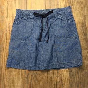 White Stag Front Tie Skirt 100% Cotton